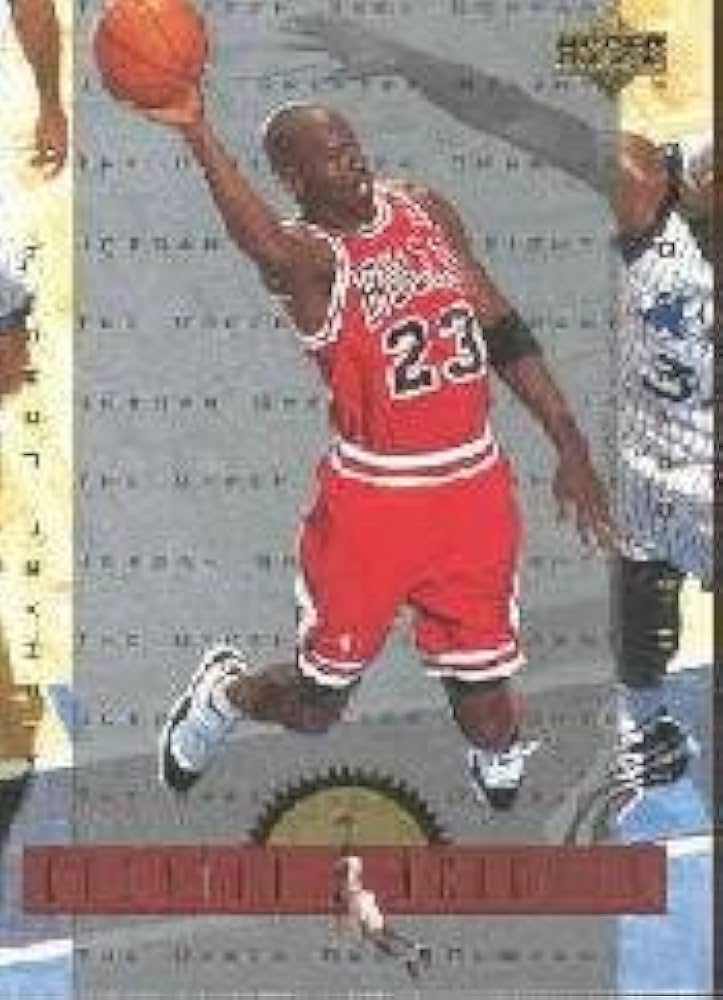 ＠NBA ジョーダン コメモラティブカード (UPPER DECK 1996) Michael Jordan Upper Deck Predictor February 1996 NBA Player